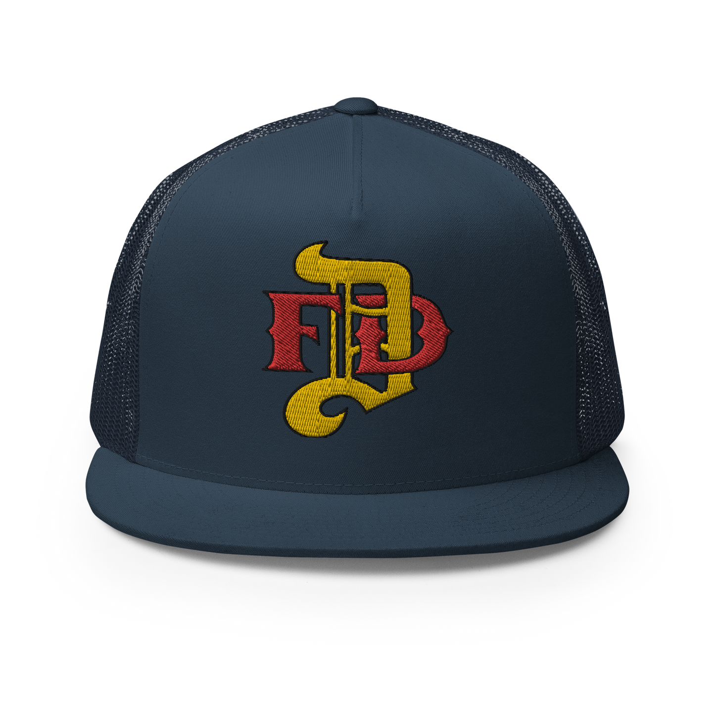 Hat - Gold DFD Logo - Flat Bill