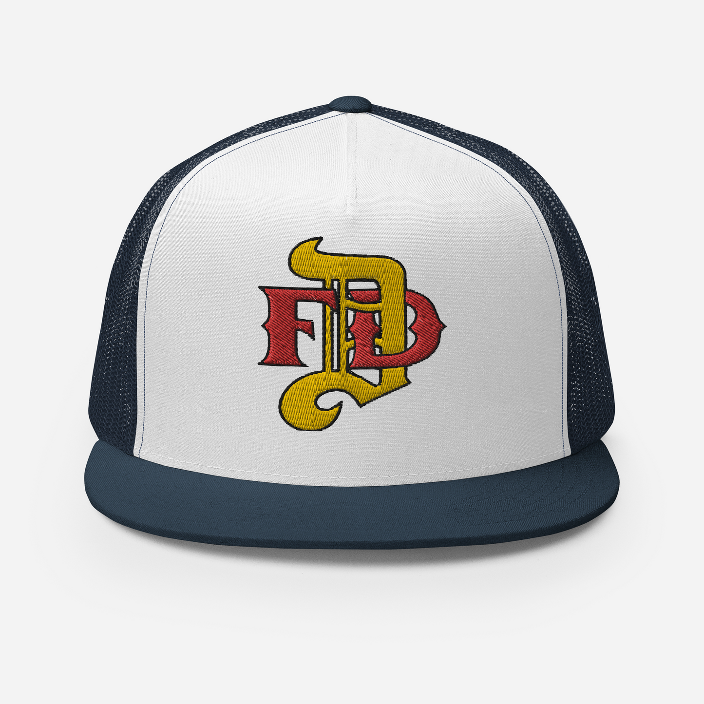 Hat - Gold DFD Logo - Flat Bill