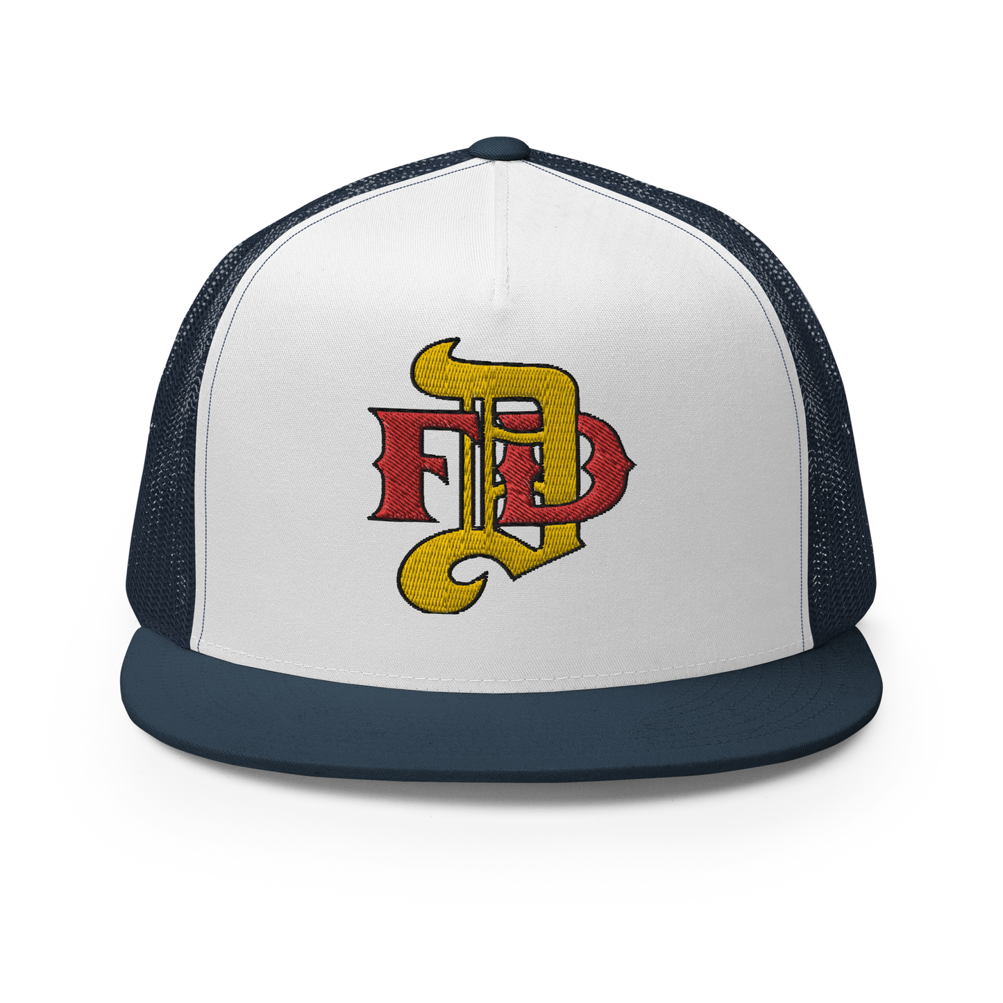 Hat - Gold DFD Logo - Flat Bill