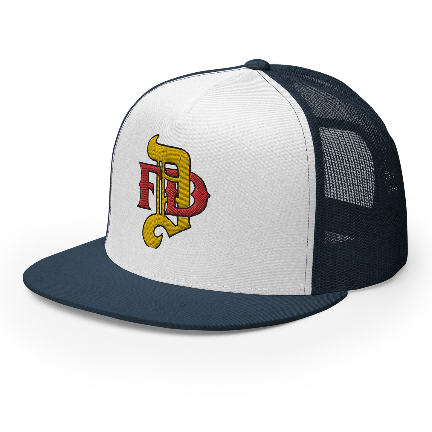 Hat - Gold DFD Logo - Flat Bill