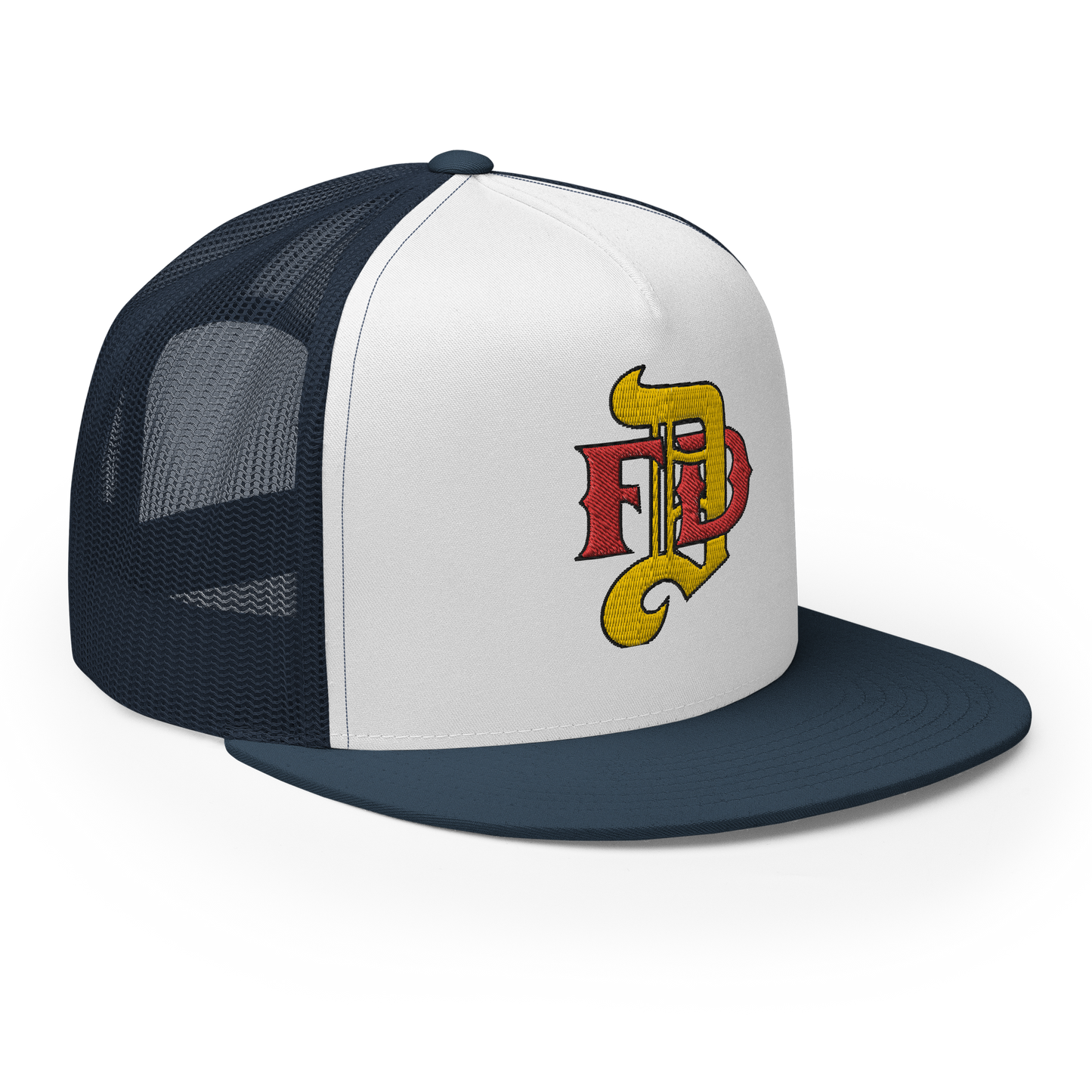 Hat - Gold DFD Logo - Flat Bill