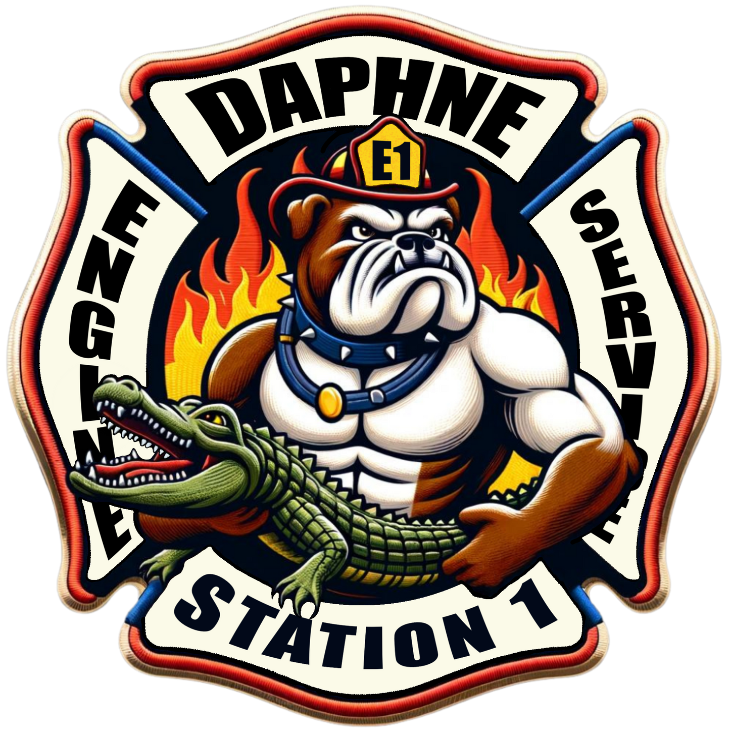 Fire Station Magnet