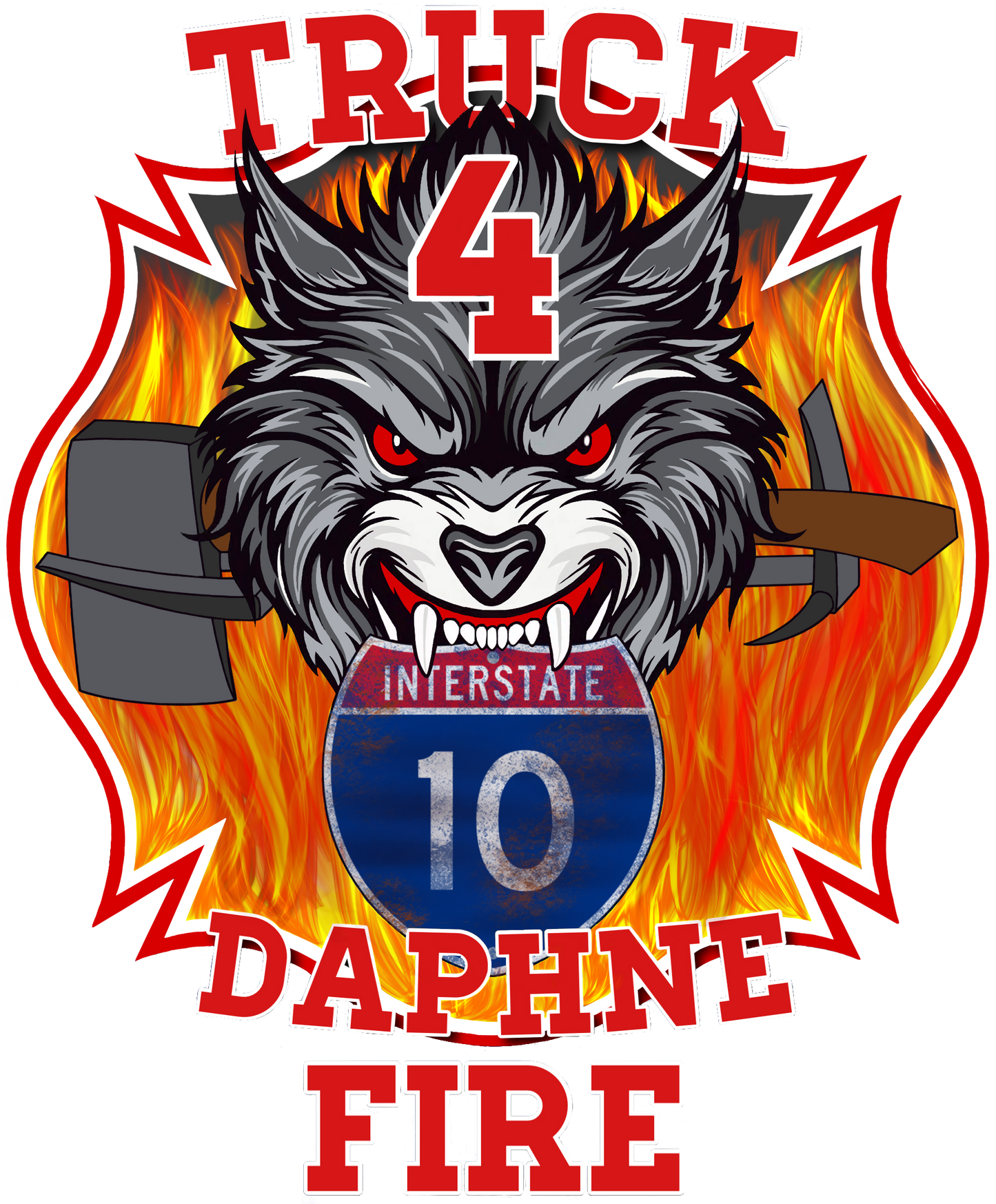 Fire Station Magnet