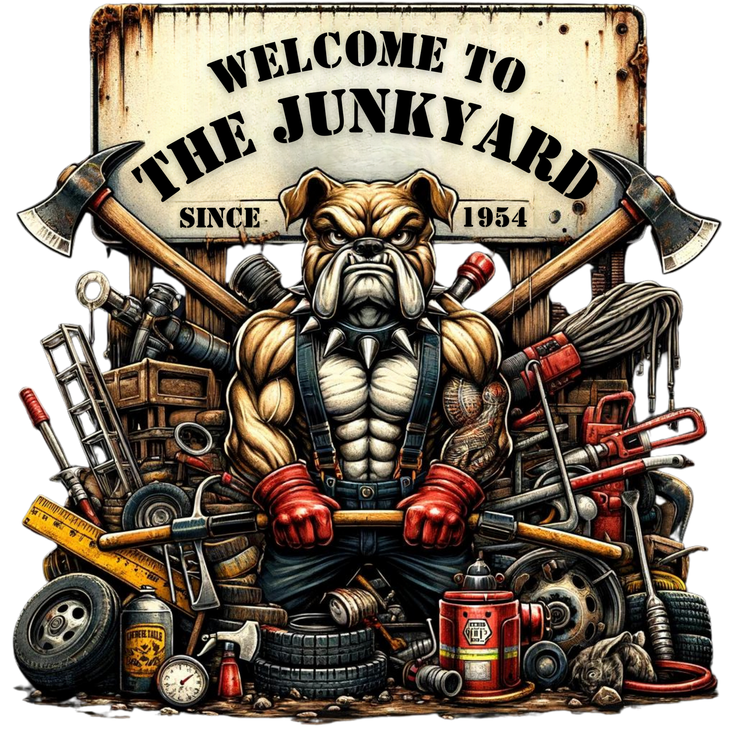 Sticker - Welcome to the Junkyard