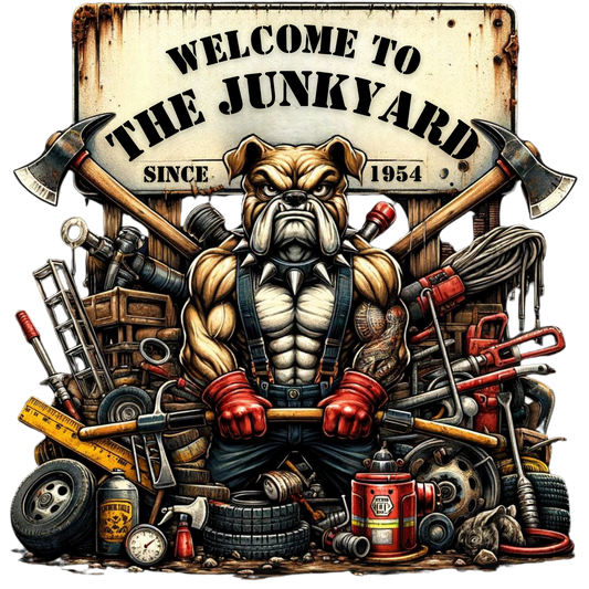 Sticker - Welcome to the Junkyard