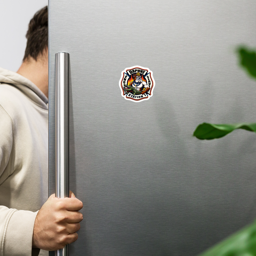 Fire Station Magnet