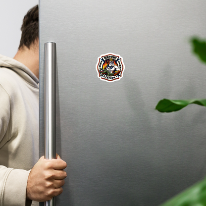 Fire Station Magnet