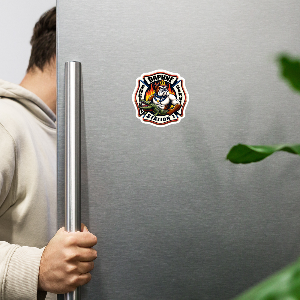 Fire Station Magnet