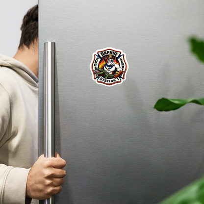 Fire Station Magnet